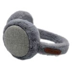 Earmuffs gri herringbone protectie urechi