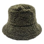 Palarie Bucket Hat reversibila imblanita olive